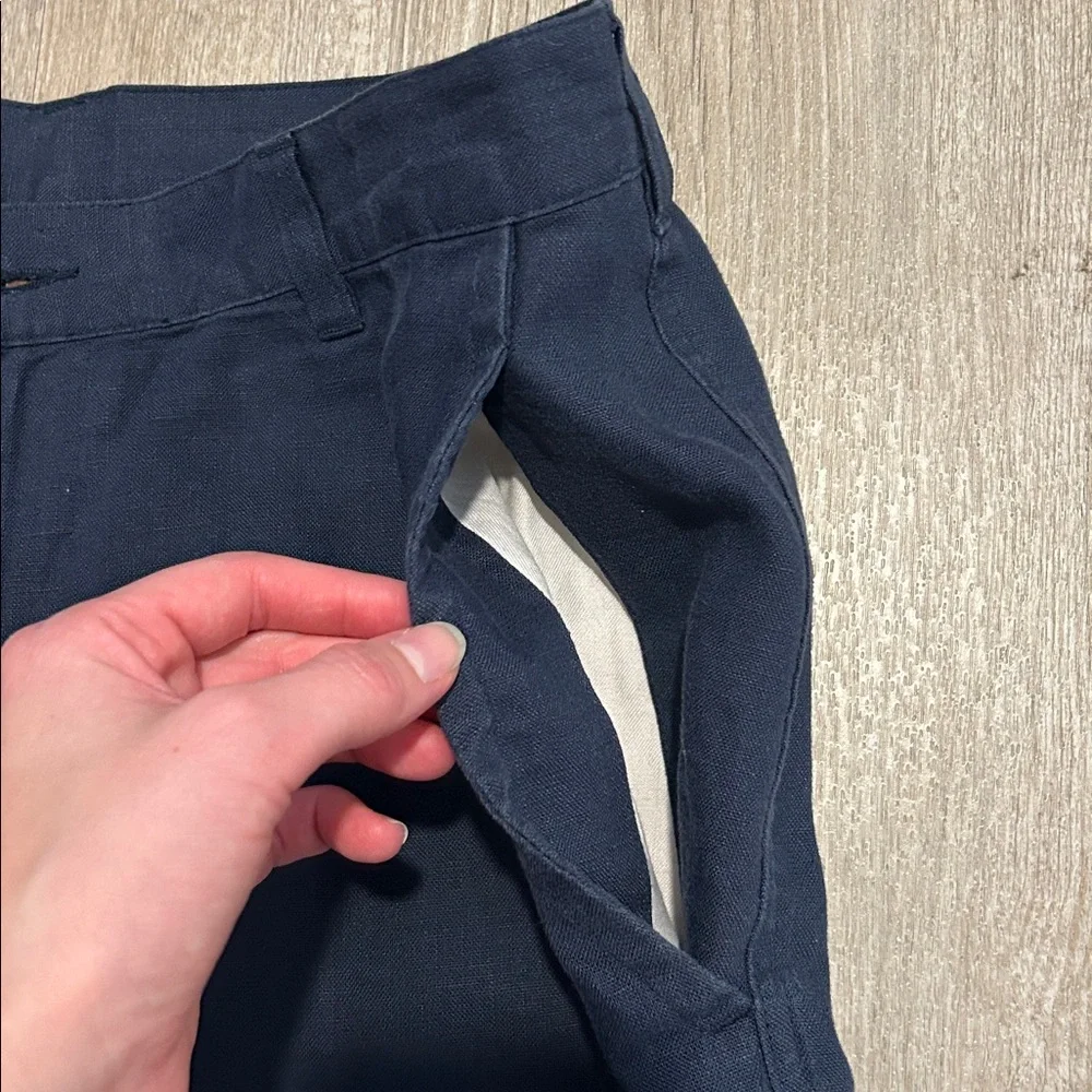 Jos.A.Bank 100% Linen Men’s Pant Navy 34x29 - Picture 5 of 9